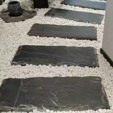 철평석 경관석 판석 돌 화단 정원석 테라스 발파석 성곽석 현무암 자연석 불규칙 타일, 기타, 직사각형 모서리 30 x 60x3cm