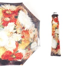 명화 3단 양산 [국화꽃다발] 명화우산