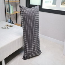 (커버+솜포함) 대형 등쿠션 등받이쿠션 110X60 사이즈, 110X60 등쿠션, 미니미니, 다크차콜 (솜포함)