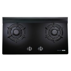 【MIK廚具】櫻花SAKURA 二口高效玻璃檯面爐 G2826G, 1個
