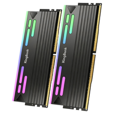 킹뱅크 DDR5 하이닉스 에이-다이 8000MHz C36 데스크탑용 램 16GB 블랙 2개입 KP480036, 1개