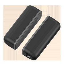 2025新款磁吸分體式迷你防爆數顯USB充電暖手寶, 暖白色A33,A33