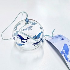 일본 후우링 (돌고래) 풍경종 유리풍경, 상세페이지 참조