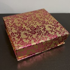 老北京景泰藍手鐲開口細牡丹花手鐲紀念品琺琅彩旗袍鐲子, 1個, 手鐲盒