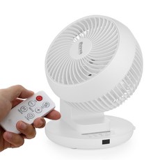 Ruvek 360度旋轉遙控循環扇/桌上型家用迷你電風扇