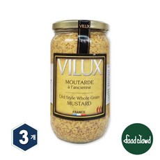 프랑스산 당근라페 저당 홀그레인 머스타드, 3개, 830g