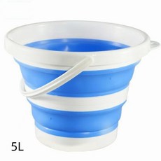 압축형 크기 조절 다용도 빨래 세숫 대야 바스켓 다라이, lanse 5L 1pc