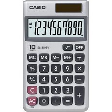 카시오 SL-310SV 슬로어(Sloar) 방식 표준 기능 계산기, 카시오 SL-310SV, 슬로어(Sloar) 방식 표준