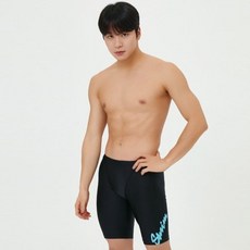 ❲백화점정품❳ 아레나 남성 실내 수영복 실내수영복 카이아 4부 (A5SM1MF01BLK) 강습 탄탄이