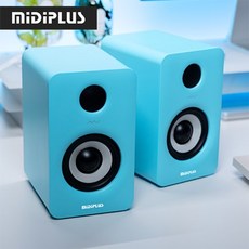 MIDIPLUS(미디플러스) MI3 II 블루투스 스튜디오 모니터 스피커 (2개), 스카이블루, 9460298994