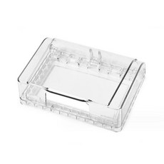 방수 소켓 보호기 투명 전기 플러그 커버 스위치 접착 보호 상자, 1개, 1. 1pc