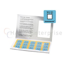 testo 테스토 단일 온도 테이프, 1개, 0646 1071 (+71도)