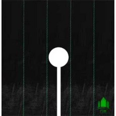 잡초 과수원 과일 나무 커버 비닐 부직포 제초 매트 두꺼운, 4. 120x120cm 10장