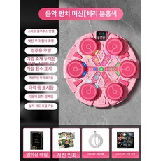 써니글로벌 뮤직복싱 스마트 가정용 유산소 샌드백, 1개, 27.체리블라썸핑크