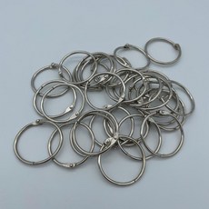 샘스 사무용품 문서 카드 고리 서류 파일 링 40mm 컬러카드링 단어카드고리