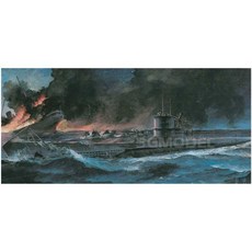 플라이호크 프라모델 U-99 Submarine 1/700 FH1102, 1개