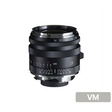 [정품등록이벤트 5만 포인트 3년 보증] 보이그랜더 NOKTON Vintage Line 28mm F1.5 Aspherical Type I VM 마운트 (라이카 M 호환) Black, 단일품목