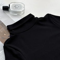 顯瘦高領內絨毛打底長袖上衣 韓系軟綿綿高領內搭衣