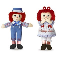 Aurora 인형 2개 번들 - 30.5cm(12인치) Raggedy Ann & Andy 341673