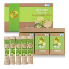 별빛농부 양배추브로콜리즙 60일분 양배추스틱 양배추 농축액 양배추사과즙 양배추즙 명절 추석 선물 양배추 애브리타임, 600ml, 1개