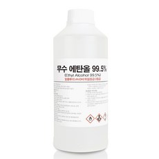 크로바 무수에탄올 99% 1L / 4L 소독용 알코올 에틸 알콜, 1개