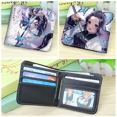 桃園有貨 動漫鬼滅之忍錢包蝴蝶忍善逸二次元短款學生男女皮夾零錢包卡通
