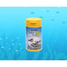 어밥 타비아 새우 가재 갑각류 안시 사료 밥 먹이 70g, 1개