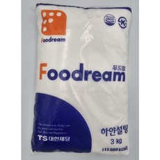 푸드림 하얀설탕, 3kg, 4개