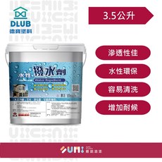 DLUB 德寶塗料 水性撥水劑, 1個