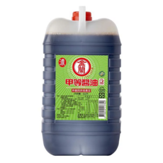 金蘭甲等醬油 非基因改造黃豆, 1個, 5L