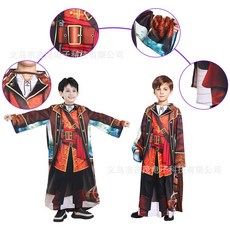 兒童表演服裝 萬聖節派對可愛男童表演服