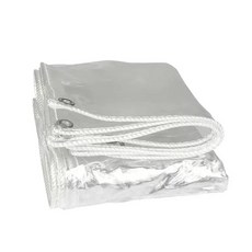 PVC 투명 커튼 일반 구멍 pvc 천막 보온 우레탄 야외 우풍차단, A. 일반 두께 0.35mm 끈 달린 네 모서, N. 100x500cm