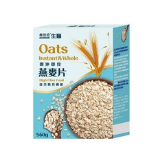 易而安 即沖即食燕麥片 560公克, 1個