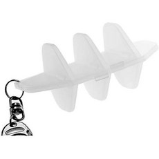 LSTYLE LStyle 다트 플라이트 케이스 플라이트용 하드 쉘 모든 플라이트의 한 세트 보유 이상적인 그린, Milky White