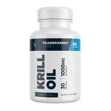 Transparent Labs 트랜스패런트 랩스 크릴오일 60정, 1개