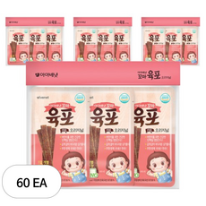 아이배냇 꼬마 육포 오리지널 35g x 3p, 돈육맛, 105g, 60개
