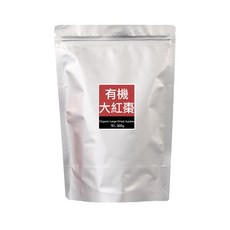 品綠 Organic 有機大紅棗 天然甘甜 口感飽滿 無農藥殘留 安心健康零食 300g, 1個