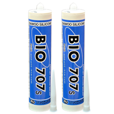 퀵마켓 욕실용 실리콘 바이오 707(노즐 포함 안전포장) 백색, 2개
