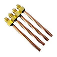 에어컨 사라땜 후레아땜 9.38 3/8 100mm 플레어땜 동배관 용접 연장 부속 1개