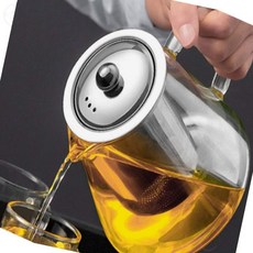 해들소다추천샵 내열유리 티포트 1.3L 티망주전자
