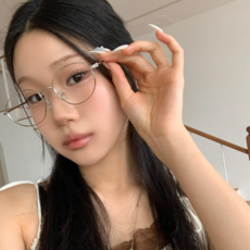 블루씨티 블루라이트 차단 모던 베이직 슬림 메탈 뿔테 데일리 안경