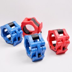 락조 마구리 낱개 바벨 끝을 튼튼히 고정, 바벨고정 red, 1개