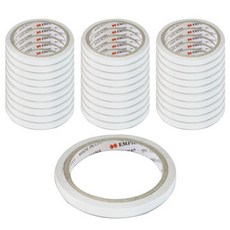 엠파이어 양면테이프 10mm x 10m, 화이트, 10개