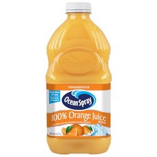 Ocean Spray 100% Orange Juice Blend Mixer Bottle 60 Fl Oz