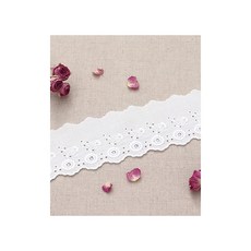 퀼트스타 베네치아 면자수레이스_화이트 193, 1개, 화이트