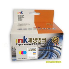 재생잉크 DESKJET 930C C6578DA 컬러 560P 프린터 프린트 토너 잉크 리필 재생 충전 호환 교체 무한, 1개