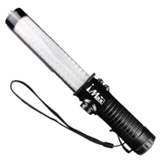 iMax L-260RB 多功能閃光指揮棒 (附磁鐵/手電筒/鐳射/口哨/擊破器), 紅藍
