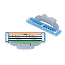 刮鬍刀片 手動刮鬍刀 鬍子 刮鬍刀 刮鬍子 刀柄 刮鬍 不鏽鋼刀片 刮鬍刀刀片 安全刀片 鬍鬚刀片, 1個, 1個裝