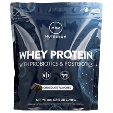 몸관리하세요 겨울입니다 MRM Nutrition 유청 단백질 20억 프로바이오틱 초콜릿 2270g(5lb) 특별관리진행, 1개
