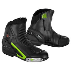 Hive Moto 방수 오토바이 부츠 남성용 신발 모토크로스 (EN 13634) (화이트 미국 사이즈 시스템 성인 남성 숫자 미디엄 9) 337039, 8, 초록색